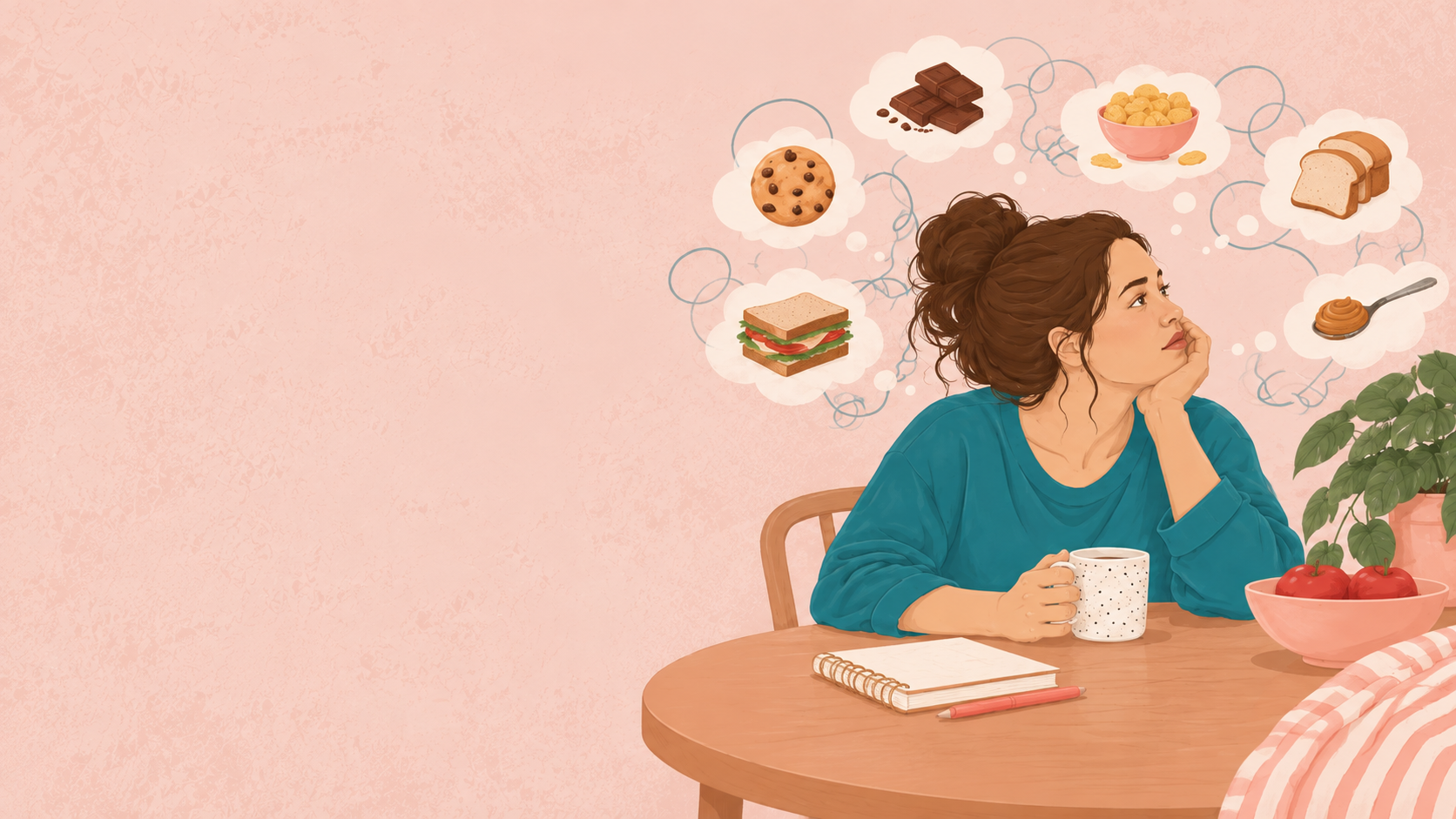 Food noise hoe help je jouw cliënt met obsessieve gedachten over eten